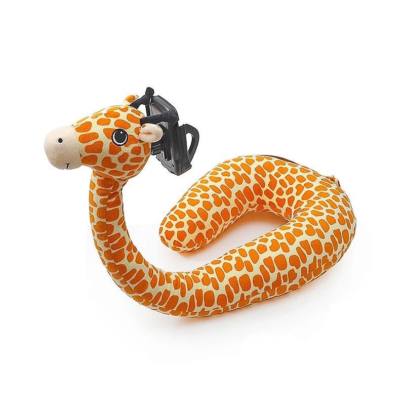 2 In 1 U - shaped Pillow 360 ° Mobile Phone Stand Animal Memory Foam Neck Pillow Travel Home Accessories Comfortable Pillows - Masterpiece With Love