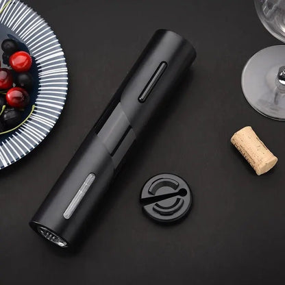 Electric Wine Opener Automatic Corkscrew Wine Openers Battery Bottle Opener Foil Cutter Kitchen Bar Can Opener - Masterpiece With Love