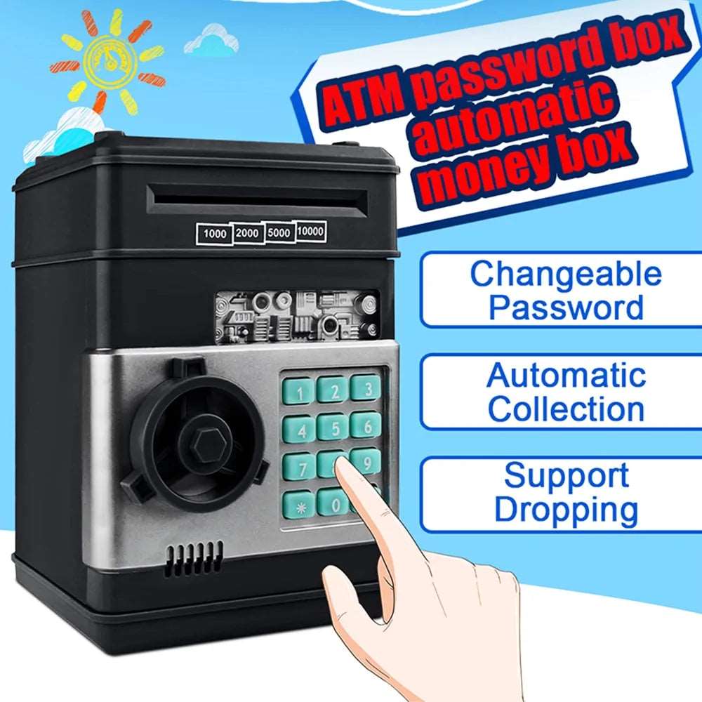 Electronic Piggy Bank ATM Money Box money box for kids - Masterpiece With Love