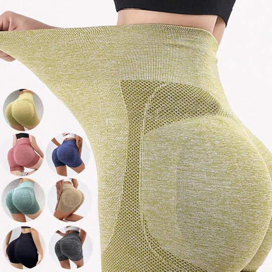 Fitness Yoga Shorts Pants Butt Lifting Seamless Leggings Women Gym - Masterpiece With Love